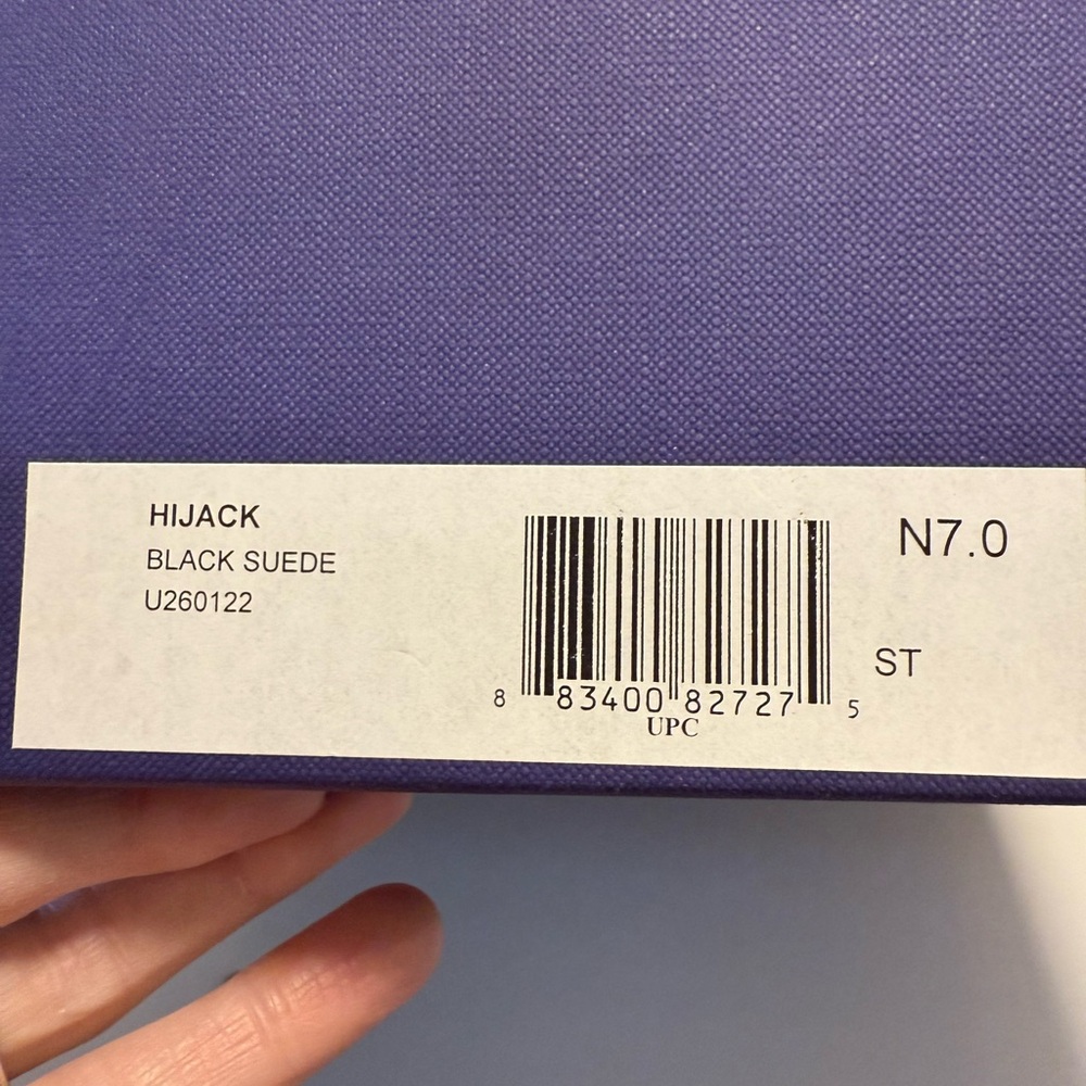 Stuart Weitzman Black Suede Over the knee hijack boots - Picture 8 of 12